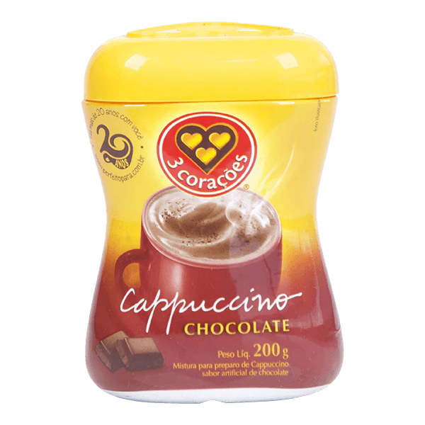 3 Coracoes - Cappuccino 200g