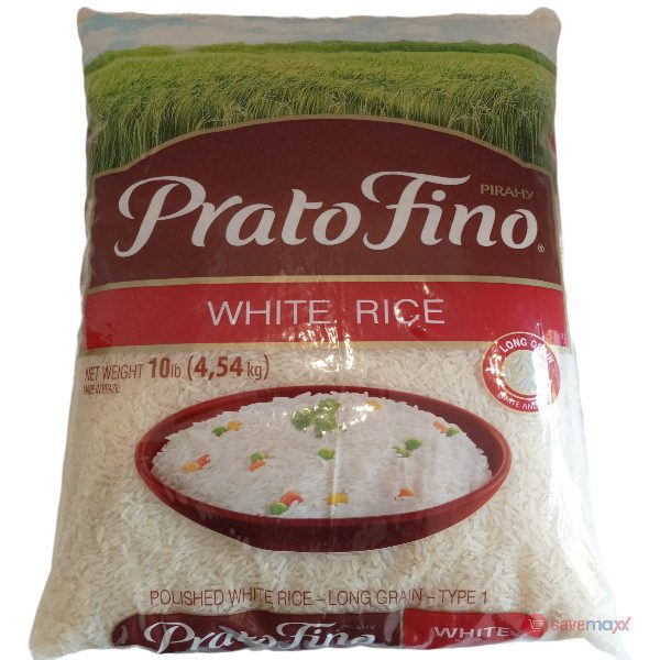 Prato Fino - Arroz Branco 10lbs 4.54kg