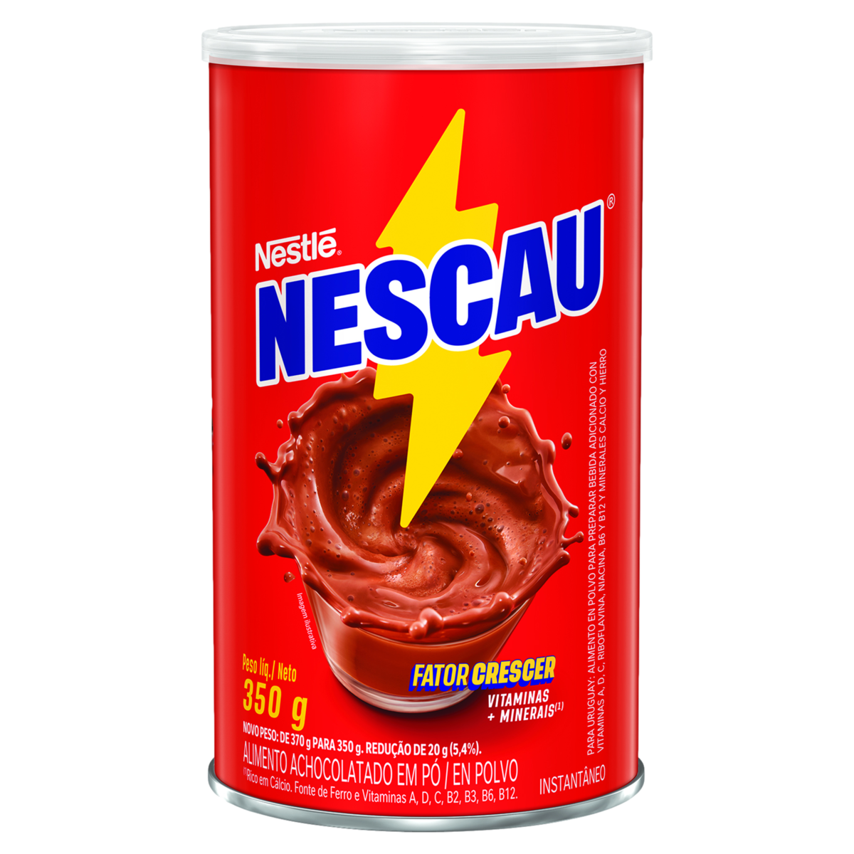 Achocolatado Nescau Pó Lata 350g
