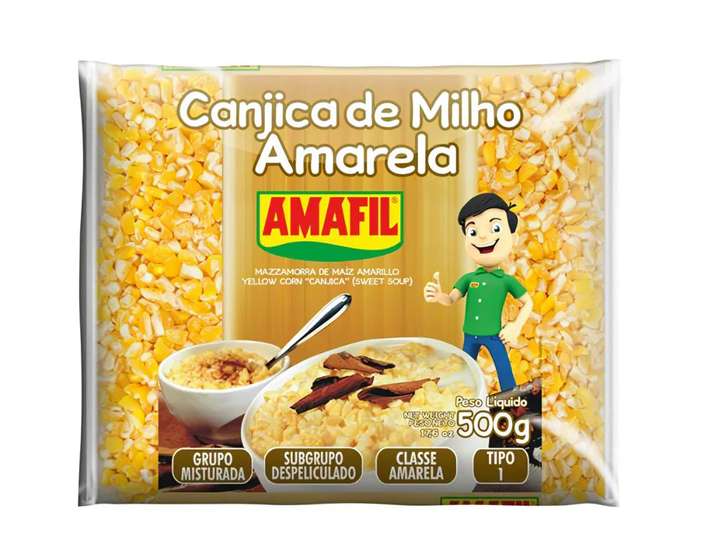 Amafil - Canjica Amarela 500g