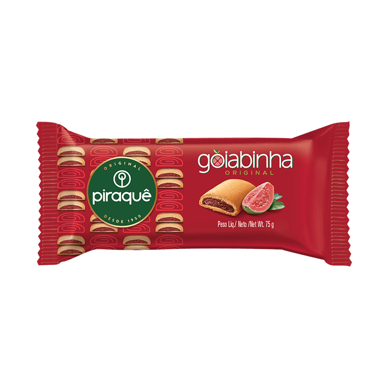 Piraquê - Biscoito Goiabinha 75g