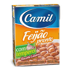 Camil Feijao Marrom Pronto Com Tempero  380g