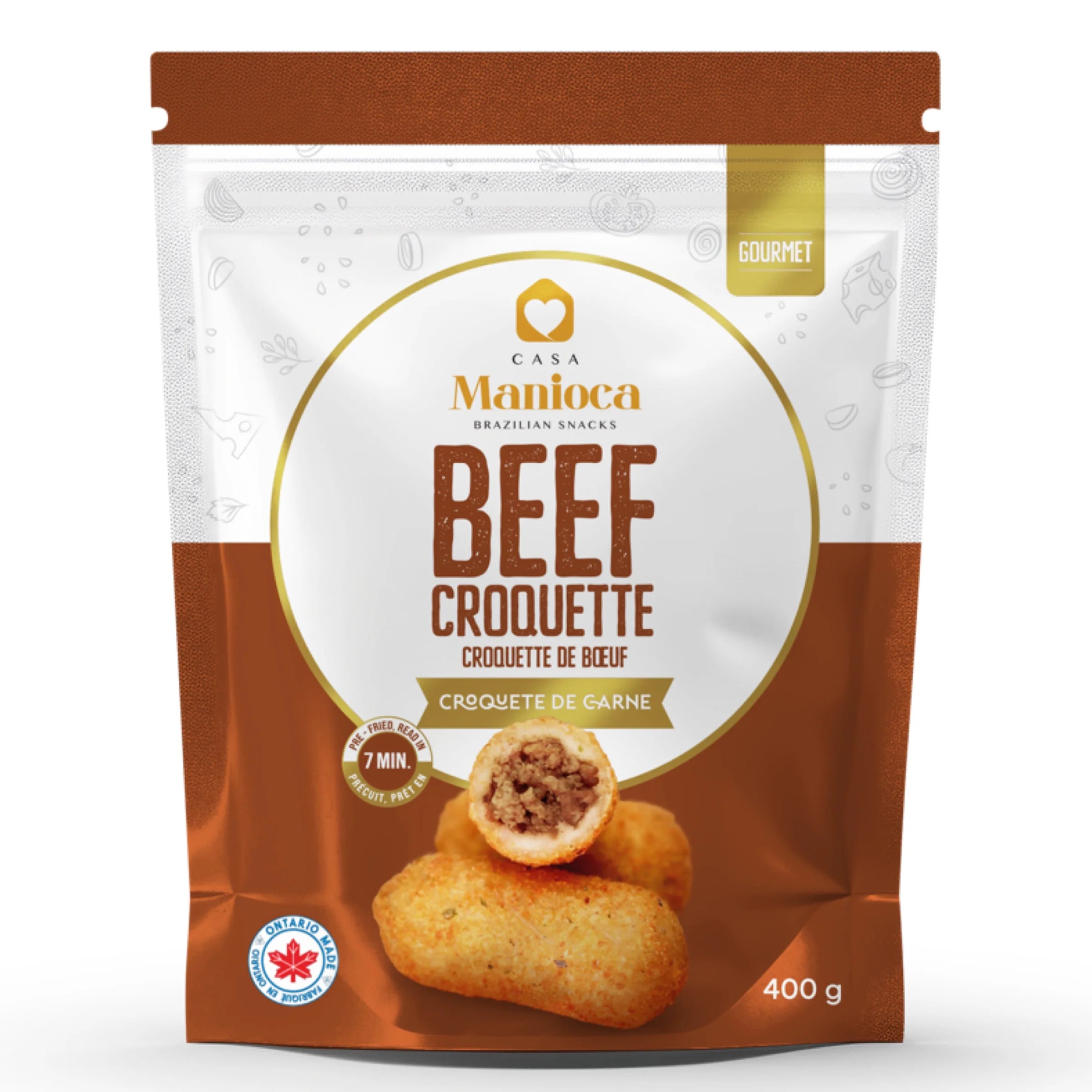 Manioca - Croquete 400g