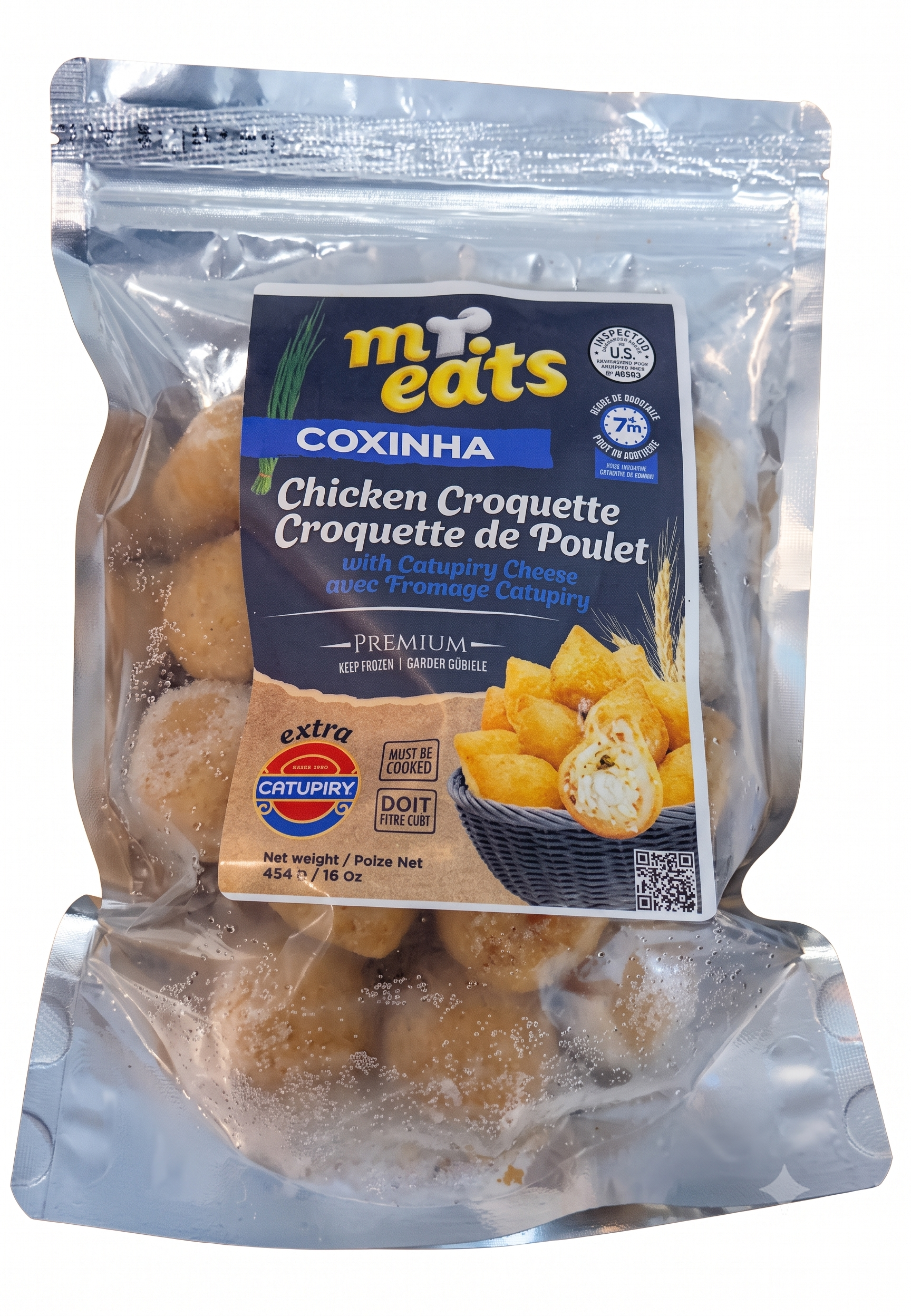 Mr. Eats - Coxinha com Catupiry 454g