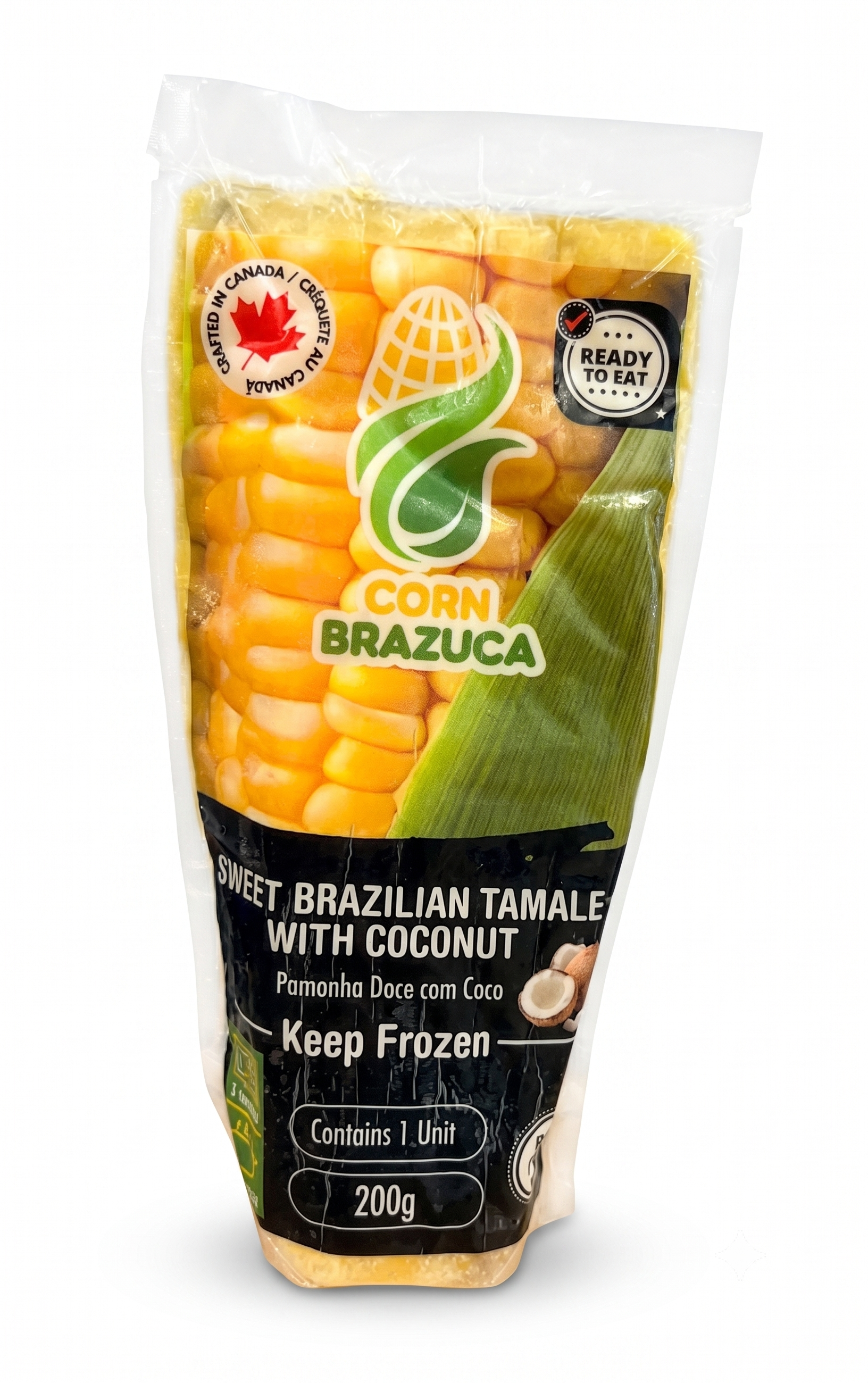 Pamonha Doce Coco 200g