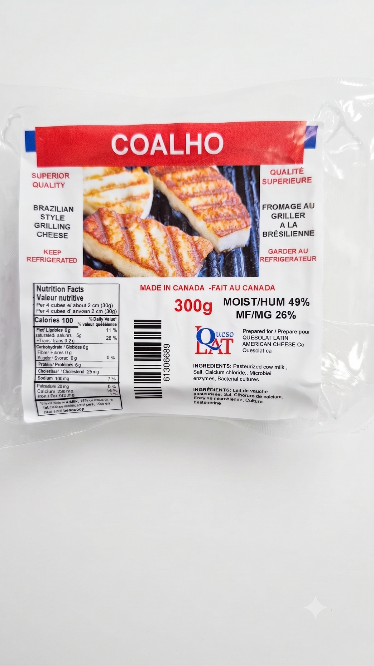 Quesolat - Coalho 300gr