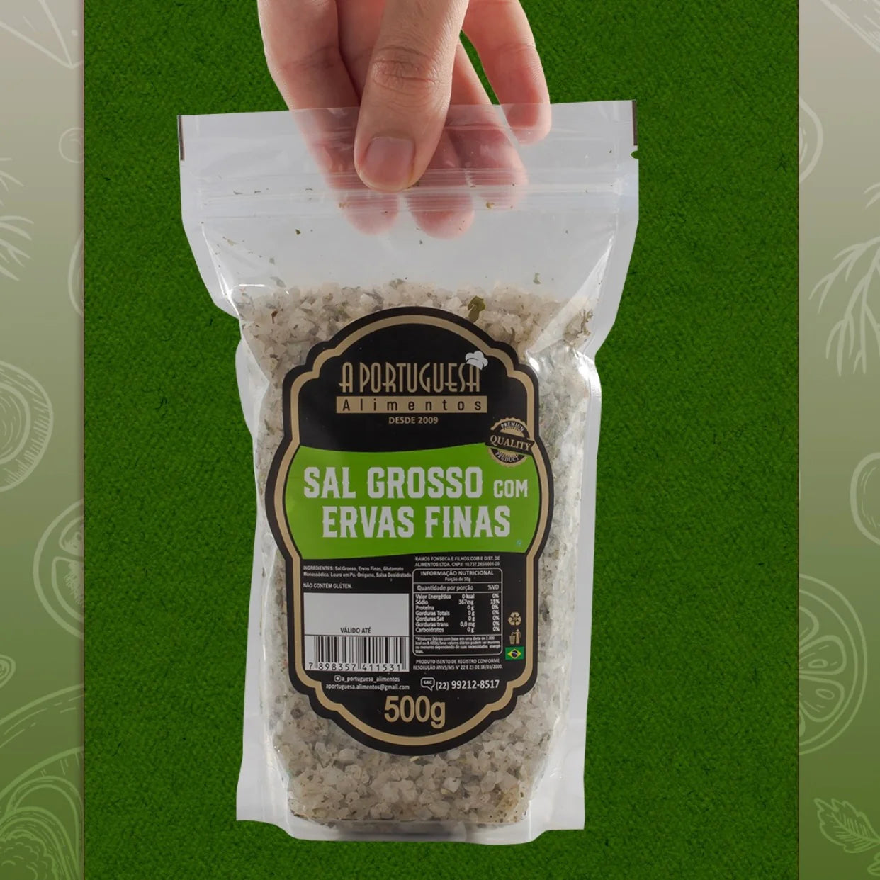 Aportuguesa - Sal com Ervas 500g