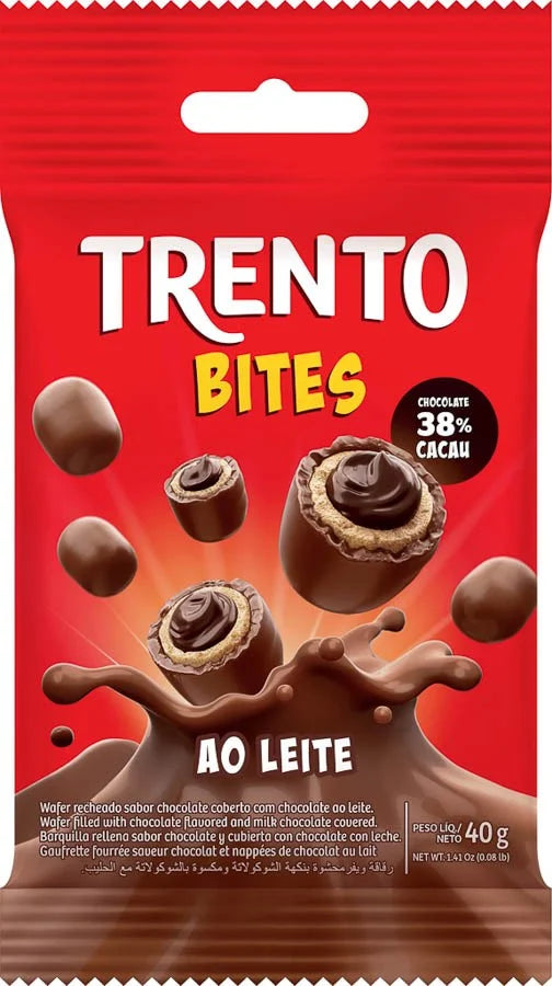 Trento Bites - Chocolate ao Leite 120g